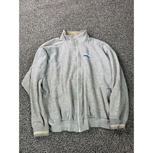 Vintage 90s Nike Full Zip Jacket Men's Size Large Gray
